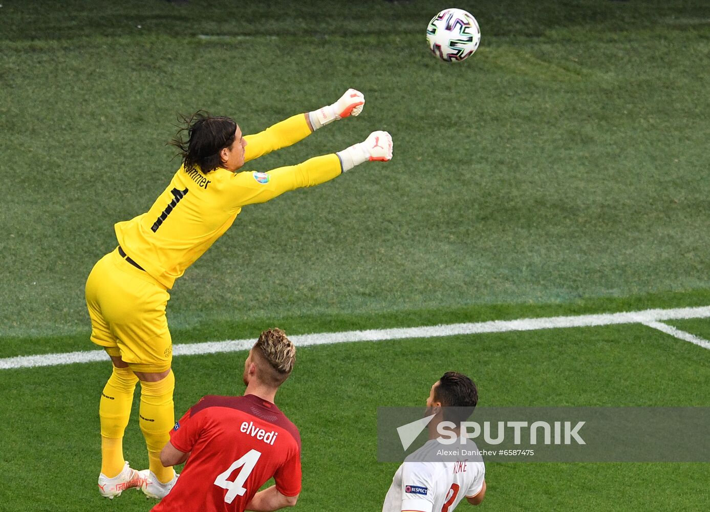 Russia Soccer Euro 2020 Switzerland - Spain