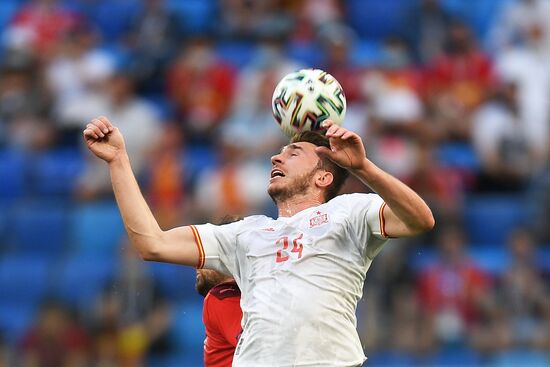 Russia Soccer Euro 2020 Switzerland - Spain