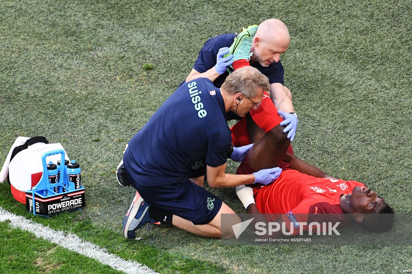 Russia Soccer Euro 2020 Switzerland - Spain