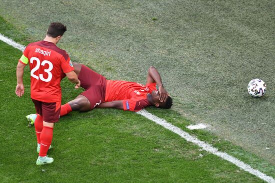 Russia Soccer Euro 2020 Switzerland - Spain