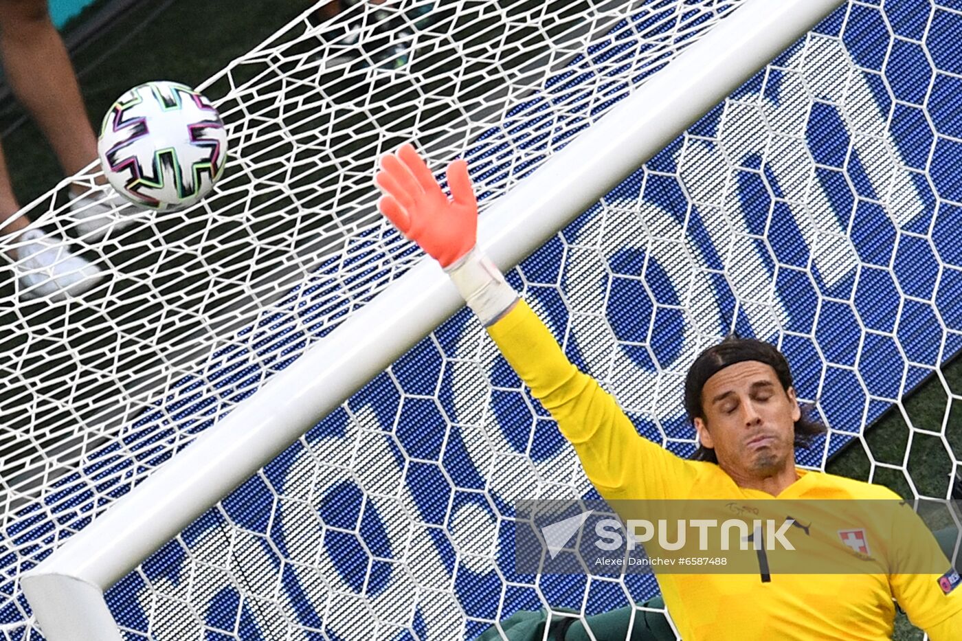Russia Soccer Euro 2020 Switzerland - Spain