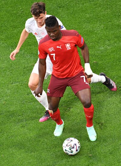 Russia Soccer Euro 2020 Switzerland - Spain