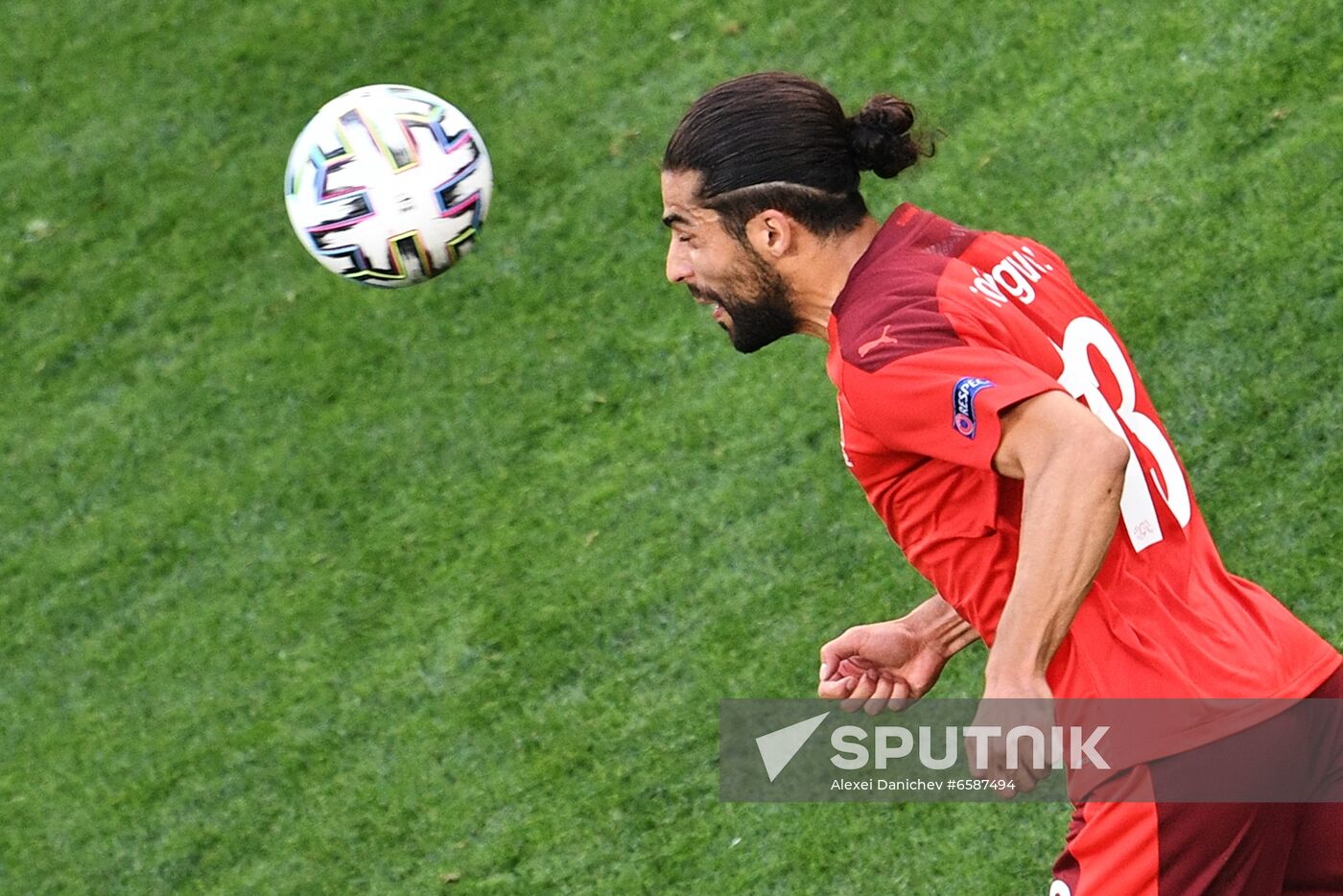 Russia Soccer Euro 2020 Switzerland - Spain