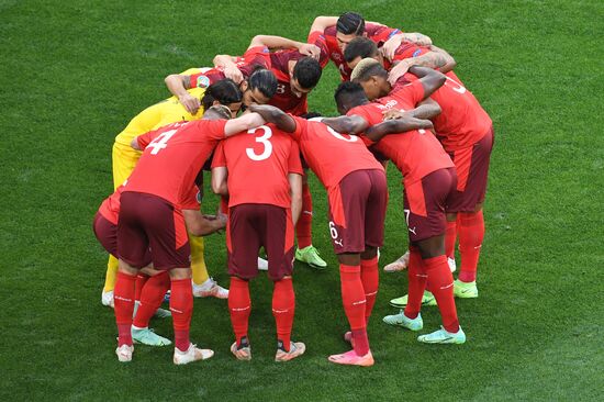 Russia Soccer Euro 2020 Switzerland - Spain