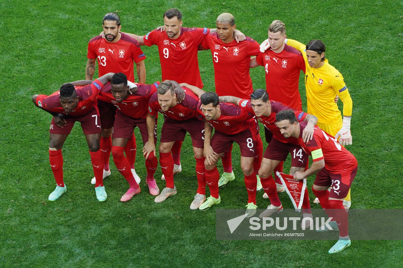 Russia Soccer Euro 2020 Switzerland - Spain