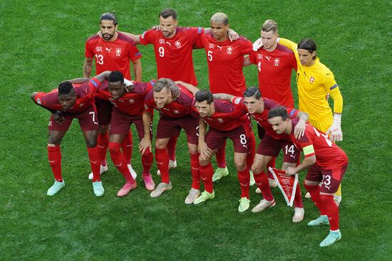 Russia Soccer Euro 2020 Switzerland - Spain