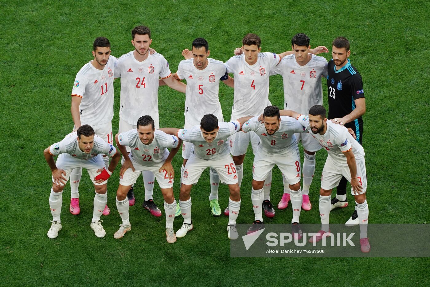 Russia Soccer Euro 2020 Switzerland - Spain