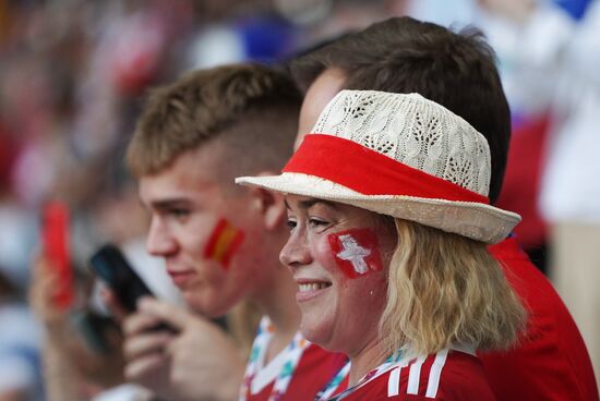 Russia Soccer Euro 2020 Switzerland - Spain