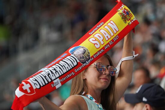 Russia Soccer Euro 2020 Switzerland - Spain