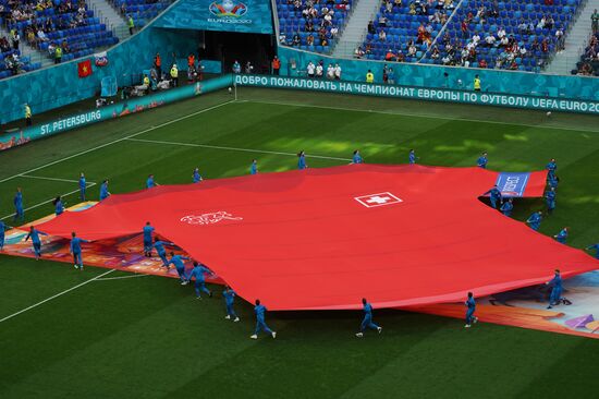 Russia Soccer Euro 2020 Switzerland - Spain