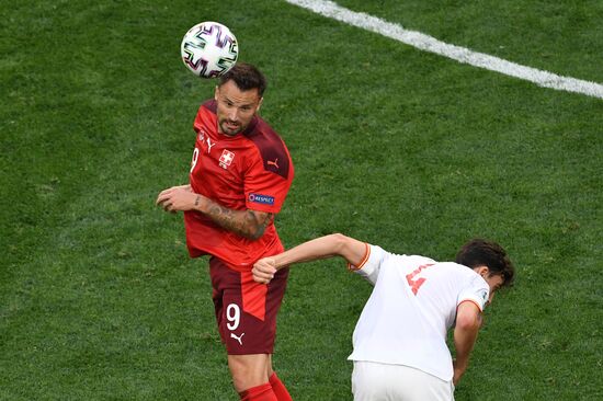 Russia Soccer Euro 2020 Switzerland - Spain
