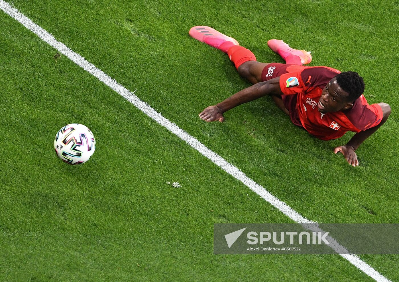 Russia Soccer Euro 2020 Switzerland - Spain