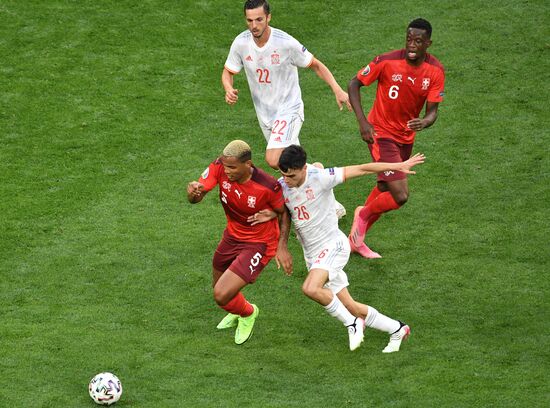 Russia Soccer Euro 2020 Switzerland - Spain