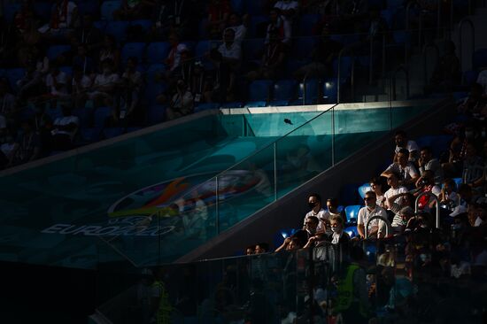 Russia Soccer Euro 2020 Switzerland - Spain