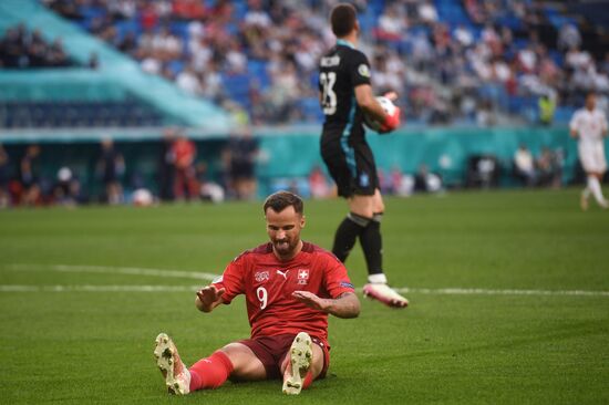 Russia Soccer Euro 2020 Switzerland - Spain