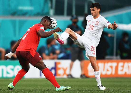 Russia Soccer Euro 2020 Switzerland - Spain