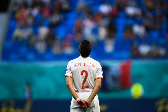 Russia Soccer Euro 2020 Switzerland - Spain