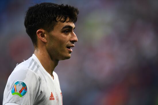 Russia Soccer Euro 2020 Switzerland - Spain
