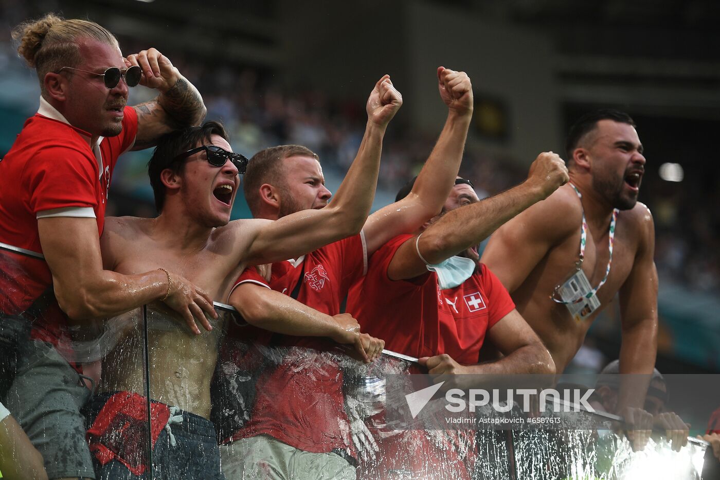 Russia Soccer Euro 2020 Switzerland - Spain