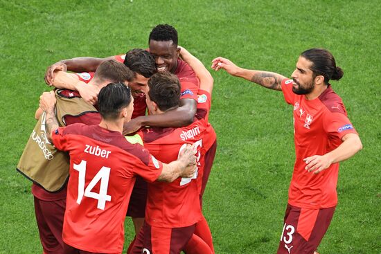 Russia Soccer Euro 2020 Switzerland - Spain