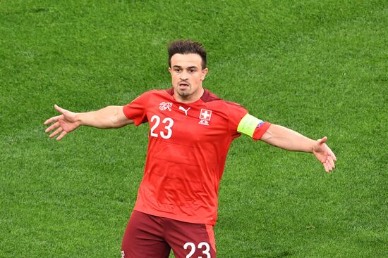 Russia Soccer Euro 2020 Switzerland - Spain