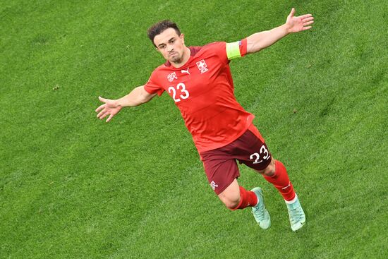 Russia Soccer Euro 2020 Switzerland - Spain