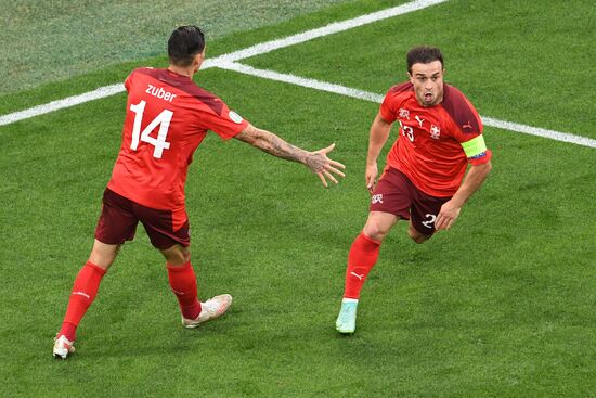 Russia Soccer Euro 2020 Switzerland - Spain