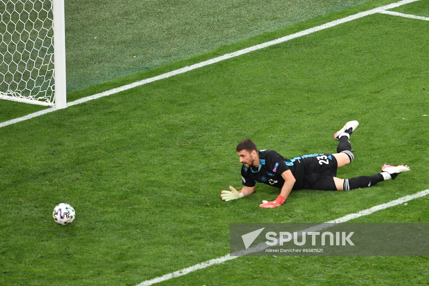 Russia Soccer Euro 2020 Switzerland - Spain