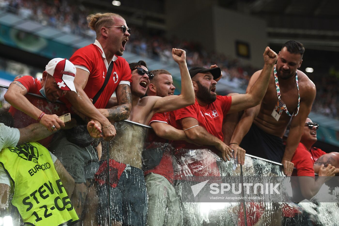 Russia Soccer Euro 2020 Switzerland - Spain