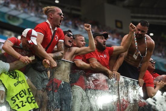 Russia Soccer Euro 2020 Switzerland - Spain