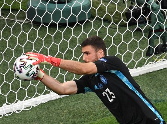 Russia Soccer Euro 2020 Switzerland - Spain