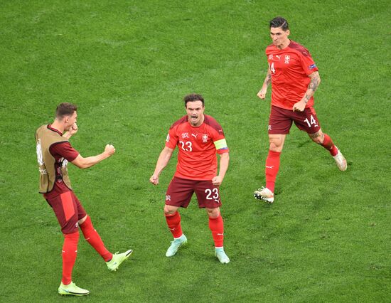 Russia Soccer Euro 2020 Switzerland - Spain