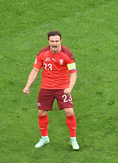 Russia Soccer Euro 2020 Switzerland - Spain