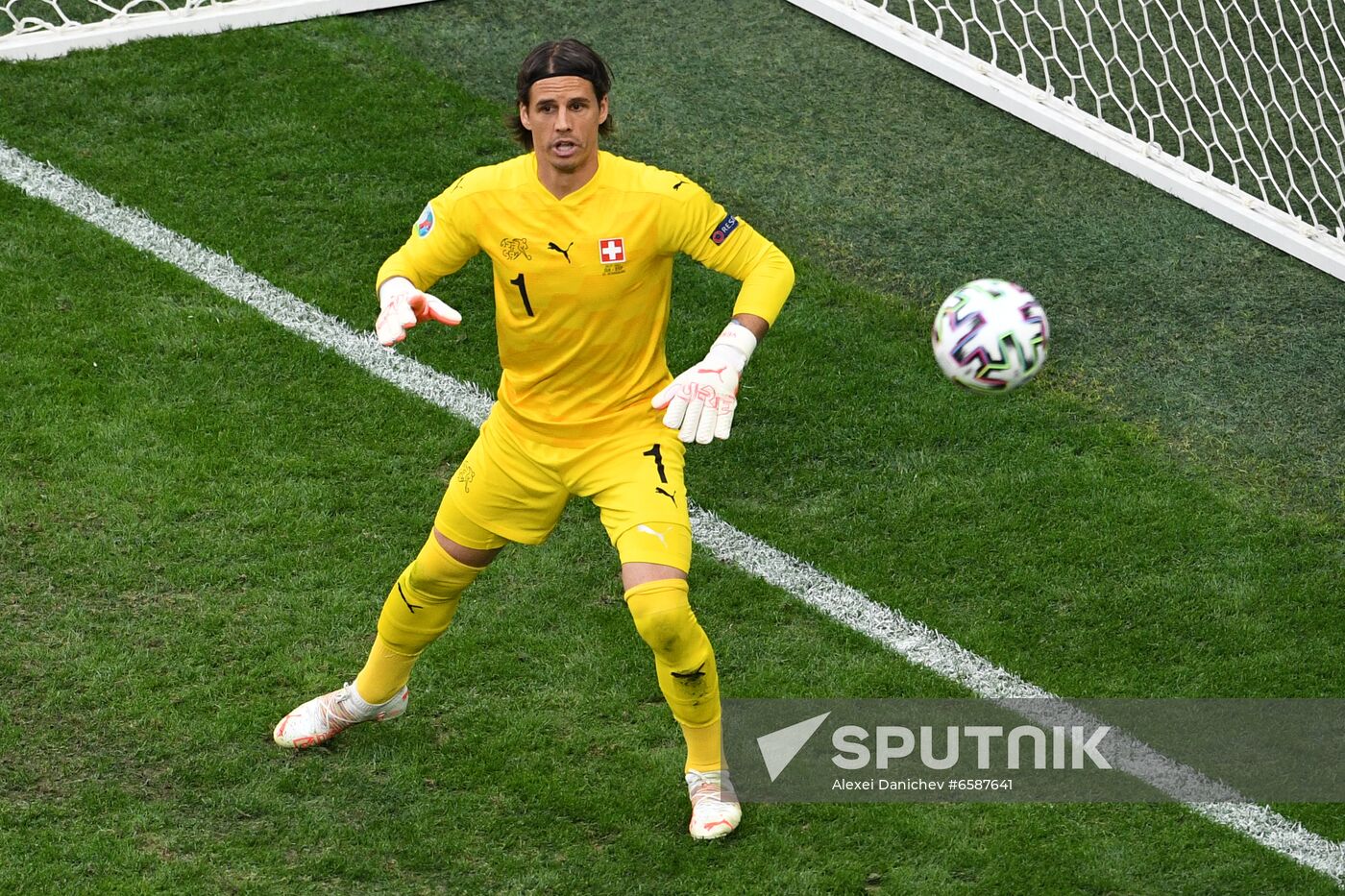 Russia Soccer Euro 2020 Switzerland - Spain
