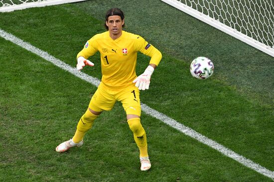 Russia Soccer Euro 2020 Switzerland - Spain