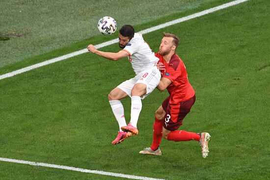 Russia Soccer Euro 2020 Switzerland - Spain