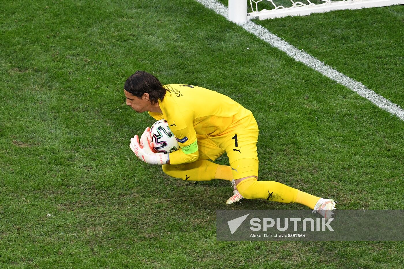 Russia Soccer Euro 2020 Switzerland - Spain