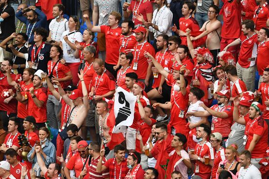 Russia Soccer Euro 2020 Switzerland - Spain