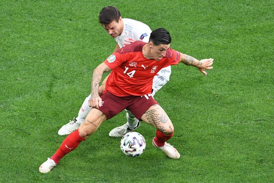 Russia Soccer Euro 2020 Switzerland - Spain
