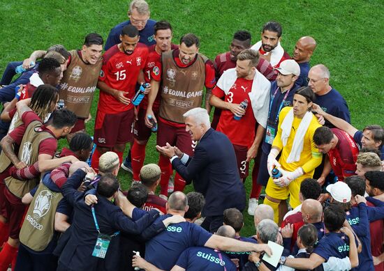 Russia Soccer Euro 2020 Switzerland - Spain