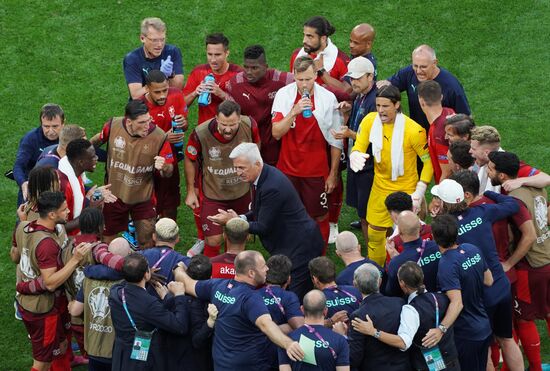 Russia Soccer Euro 2020 Switzerland - Spain