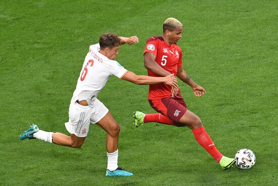 Russia Soccer Euro 2020 Switzerland - Spain