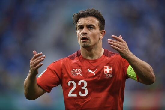 Russia Soccer Euro 2020 Switzerland - Spain