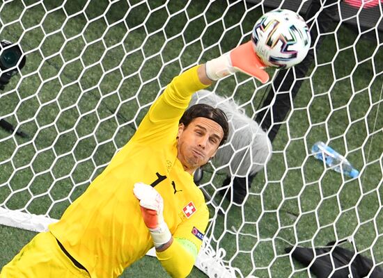 Russia Soccer Euro 2020 Switzerland - Spain