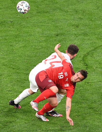 Russia Soccer Euro 2020 Switzerland - Spain