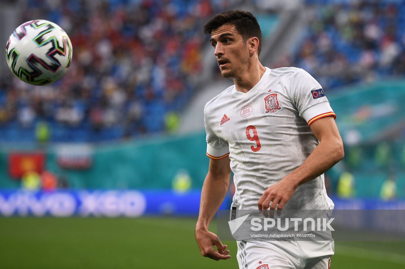 Russia Soccer Euro 2020 Switzerland - Spain