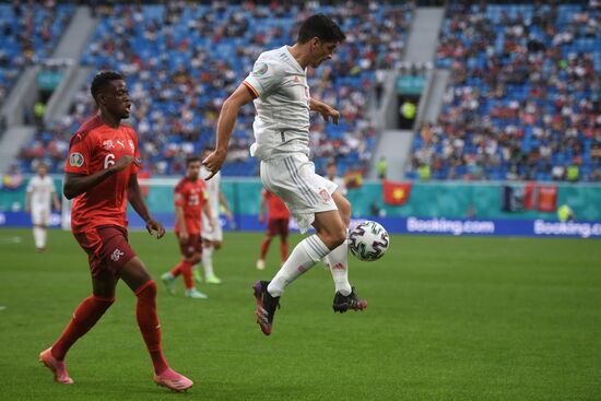 Russia Soccer Euro 2020 Switzerland - Spain