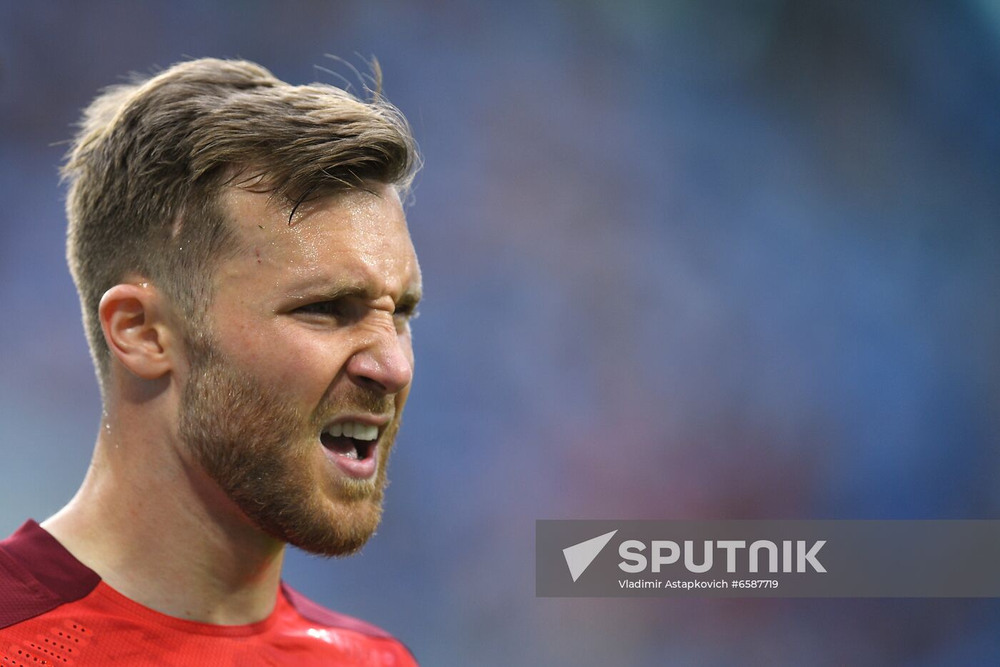 Russia Soccer Euro 2020 Switzerland - Spain