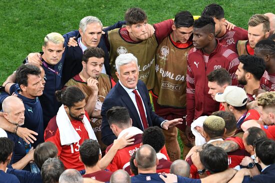 Russia Soccer Euro 2020 Switzerland - Spain