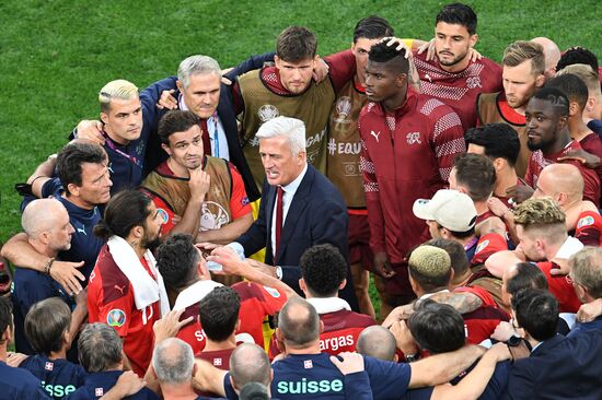 Russia Soccer Euro 2020 Switzerland - Spain